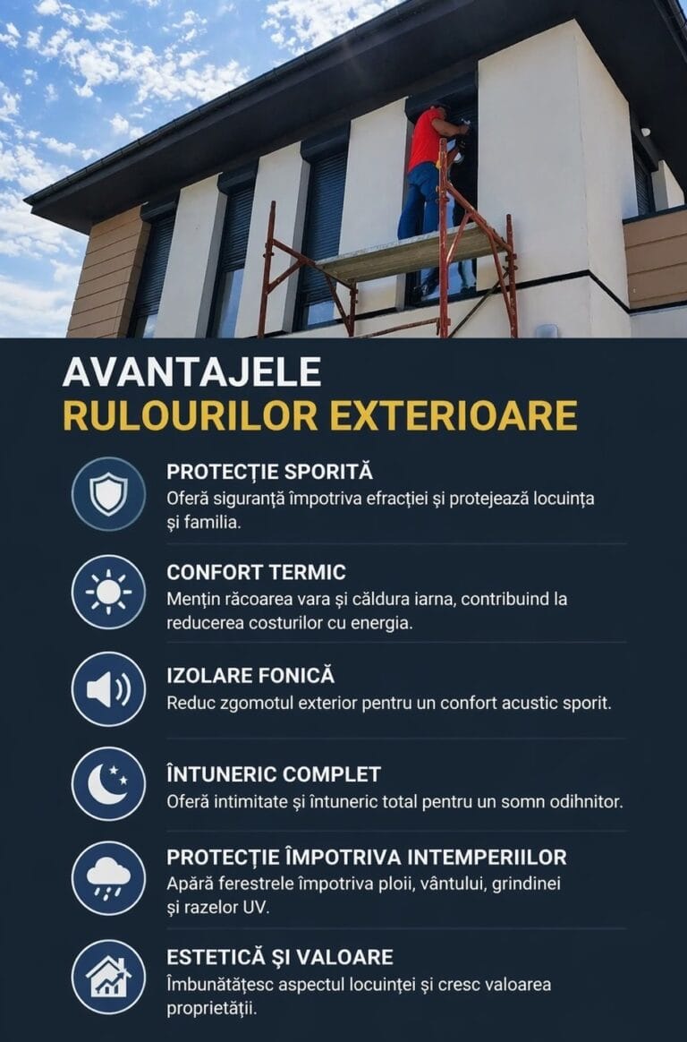 Avantaje rulouri exterioare