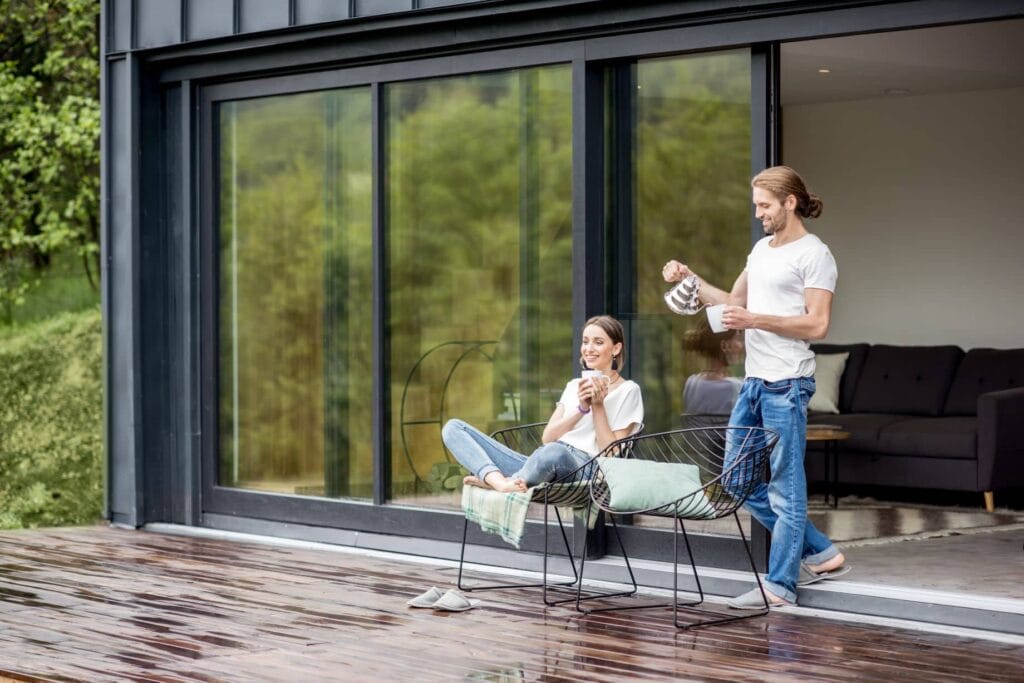 sistem modular inchidere terasa
