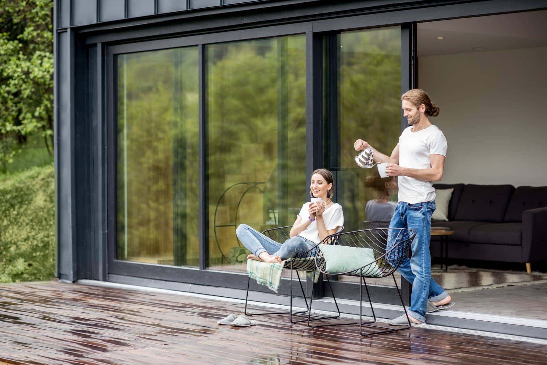 sistem modular inchidere terasa