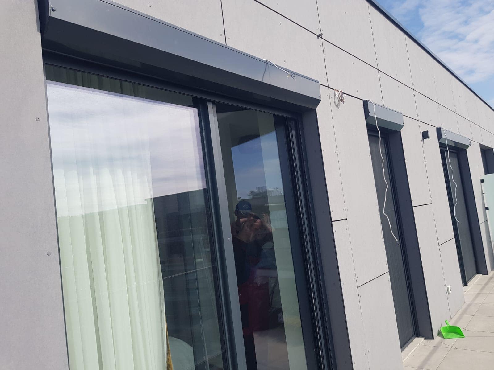 Rulou exterior aluminiu electric