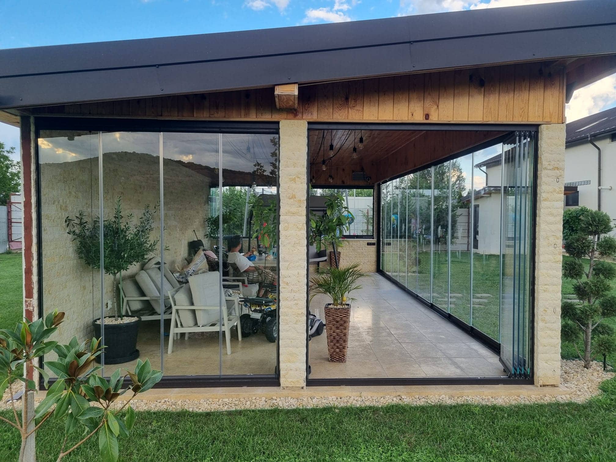 Geamuri terasa: 3 solutii moderne pentru panorame wow 1 Geamuri terasa