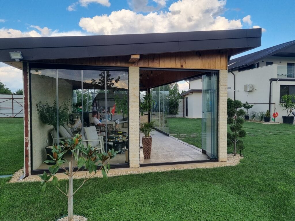 inchidere terasa cu geamuri glisante